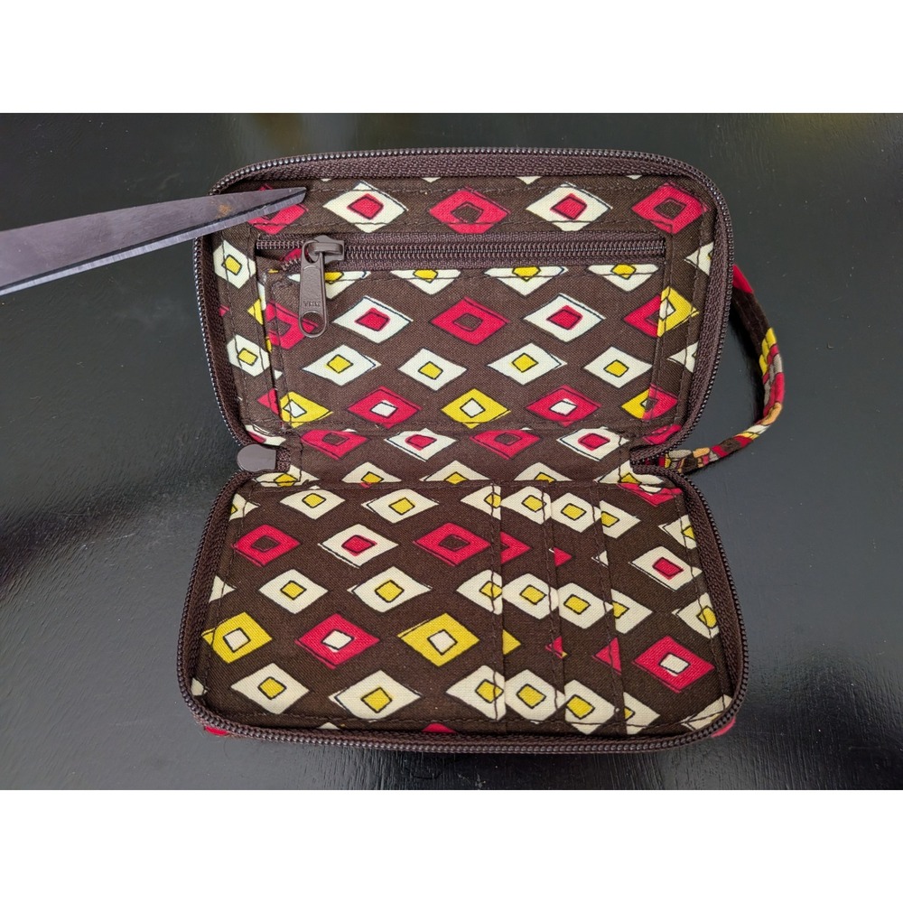 Vera Bradley Canyon All In One Crossbody Wristlet Wallet Phone Case‎ Retired - Picture 4 of 7